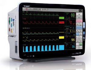 monitor ECG per paziente