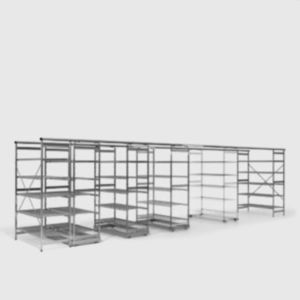 scaffalatura modulare