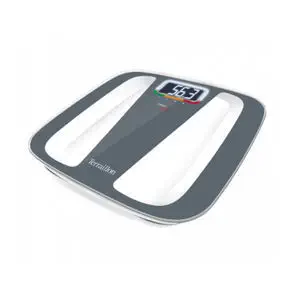 TERRAILLON Bilancia Pesapersone Meccanica – Modello Nautic, Capacità 150 Kg, Quadrante Maxi Con Indice BMI, Colore Bianco, Leggera E Facile Da Riporre