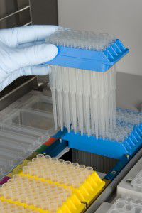 sistema di preparazione dei campioni automatico