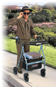 deambulatore rollator a 4 ruote
