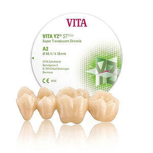 materiale odontoiatrico in zircone 1