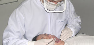 lenti binoculari su fascia frontale