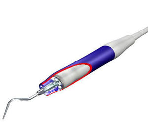 manipolo per detartraggio dentale / ad ultrasuoni / autoclavabile / con illuminazione LED