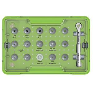 strumentario chirurgico per implantologia dentale