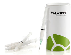 materiale odontoiatrico in idrossido di calcio