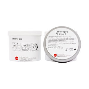 materiale odontoiatrico in silicone