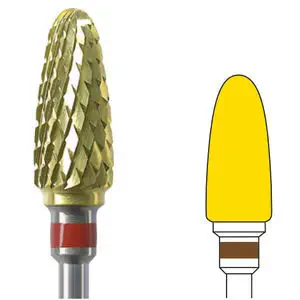 Set Di 12 Frese Per Intaglio A Forma Di Cilindro-cono, Gambo Da 3/32 Di Pollice - Foto 9