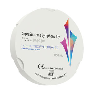 materiale odontoiatrico in zircone