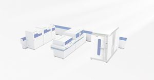 sistema di automazione di laboratorio per manipolazione di liquidi