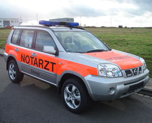 ambulanza per emergenza chirurgica