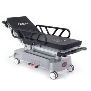 barella con carrello di emergenza