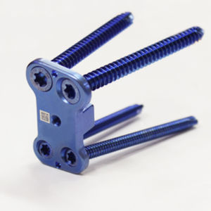placca di compressione per tibia