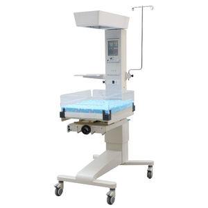 tavolo di rianimazione neonatale con lampada per fototerapia 1