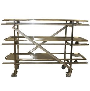 rack di stoccaggio per barelle mortuarie 1