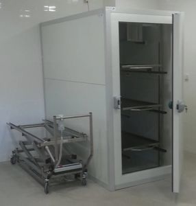 cella mortuaria frigorifera per barelle mortuarie 1