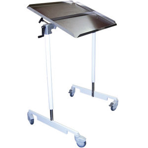 tavolo portastrumenti in acciaio inossidabile