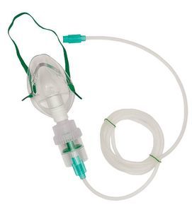 maschera per ossigenoterapia in PVC