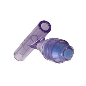 connettore per perfusione con componente senza lattice