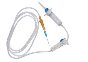set di infusione in polivinilcloruro (PVC)