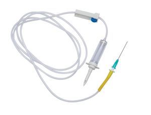 set di infusione in polivinilcloruro (PVC)