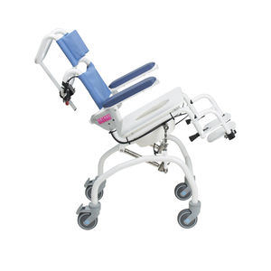 sedia a rotelle manuale / pediatrica / da doccia / con poggiagambe