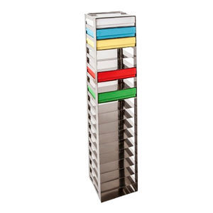 rack da laboratorio per contenitori criogenici