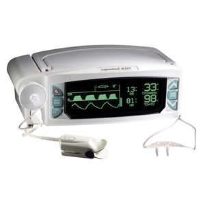 monitor paziente per capnografia