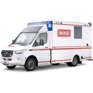 ambulanza con compartimenti