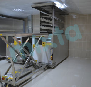 cella mortuaria frigorifera per più salme