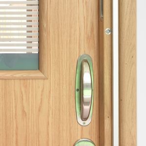 maniglia per porta di ospedale