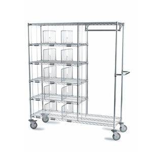carrello portabiancheria per sacchi puliti
