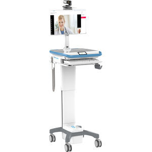 carrello informatico con registratore video