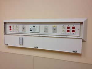 presa per gas medicali