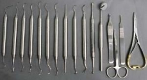 strumentario veterinario per chirurgia odontoiatrica