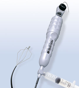 cestello endoscopico per estrazione di calcolo biliare / dritto