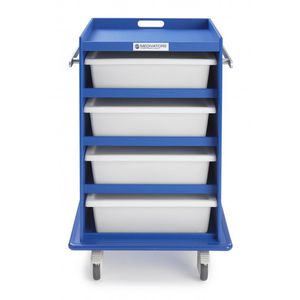carrello di trasporto / per endoscopio / con cassetti
