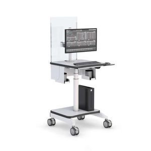carrello informatico ad altezza regolabile 1