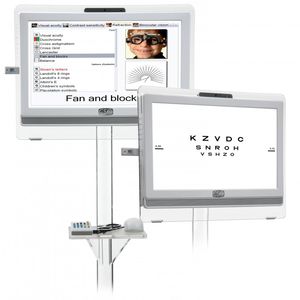 display di ottotipo / telecomandato
