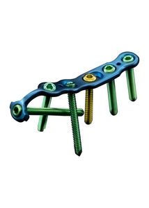 placca di compressione per tibia