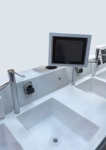 sistema di pulizia e disinfezione per endoscopio
