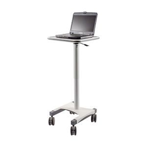 carrello per telemedicina per computer portatile
