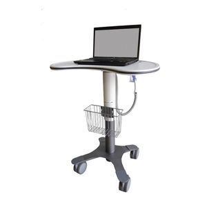 carrello per telemedicina per computer portatile
