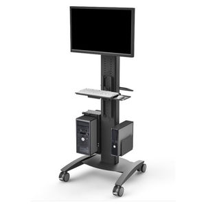 carrello informatico ad altezza regolabile 1