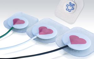elettrodo ECG pediatrico