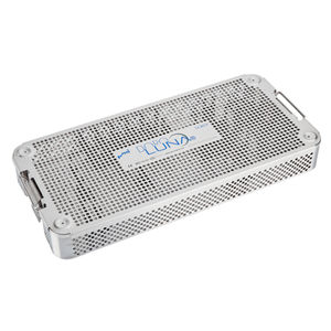 vassoio di sterilizzazione per strumenti / in acciaio inossidabile / perforato