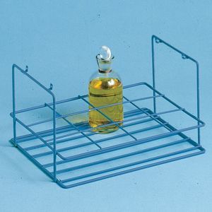 rack da laboratorio per flaconi