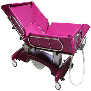 carrello da doccia ad altezza regolabile / bariatrico