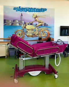 carrello da doccia ad altezza regolabile