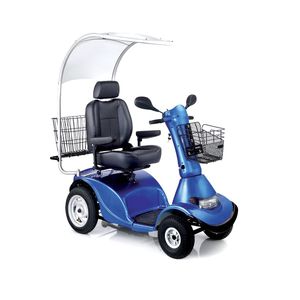 scooter elettrico 4 ruote / con cestello